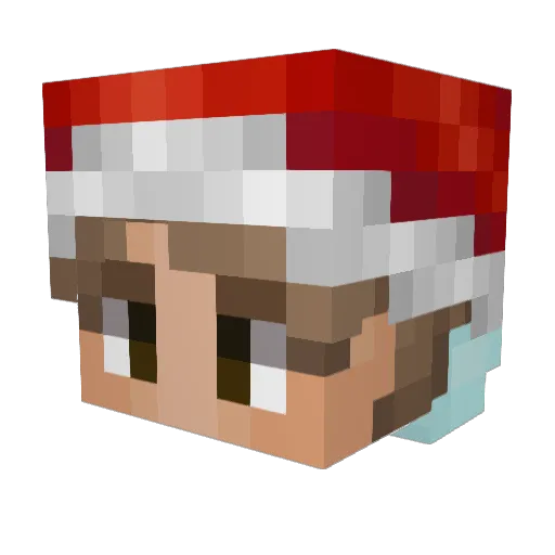 miffi12 Minecraft avatar head, 3D render