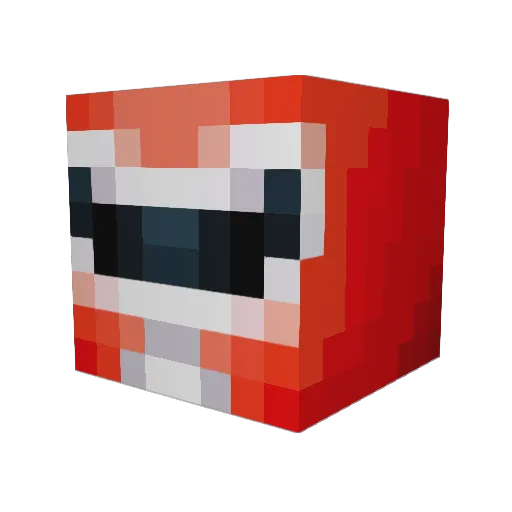 mig3tboi Minecraft avatar head, 3D render