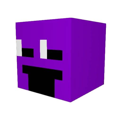 migal007 Minecraft avatar head, 3D render