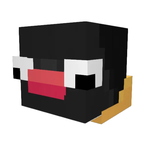 miggdrasil Minecraft avatar head, 3D render