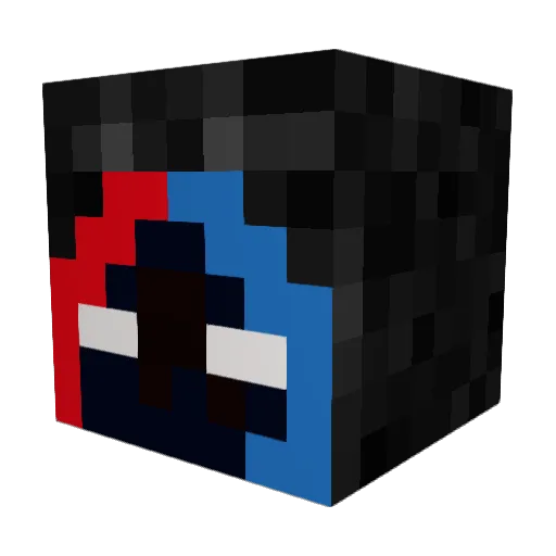 mightyRuben4066 Minecraft avatar head, 3D render