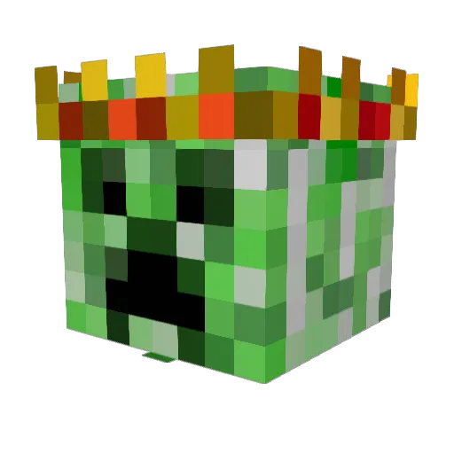 mightycactusdan Minecraft avatar head, 3D render