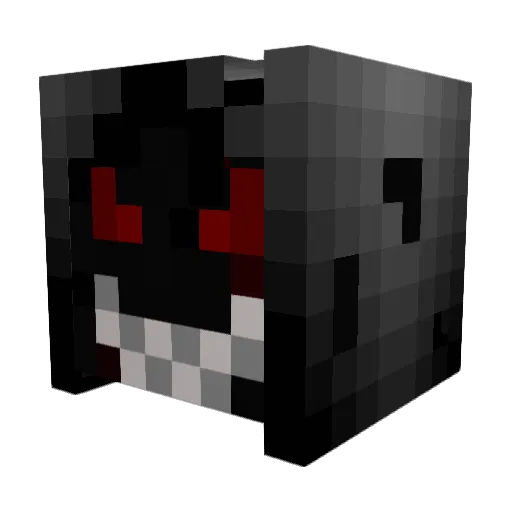mightyhunter622 Minecraft avatar head, 3D render