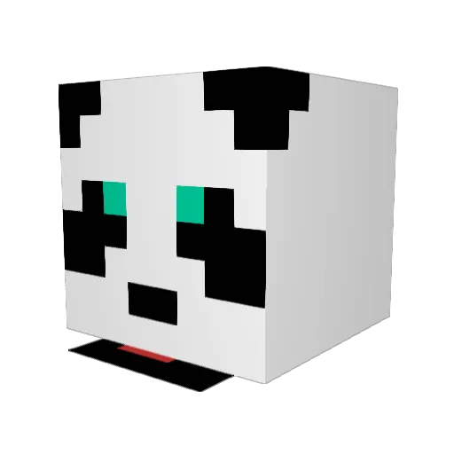 mightymike045 Minecraft avatar head, 3D render