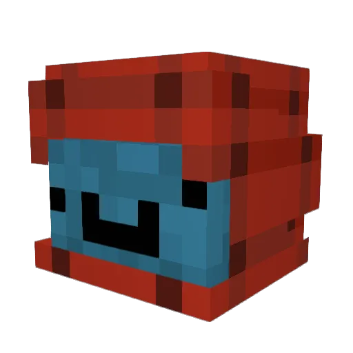 miginimigimimi Minecraft avatar head, 3D render