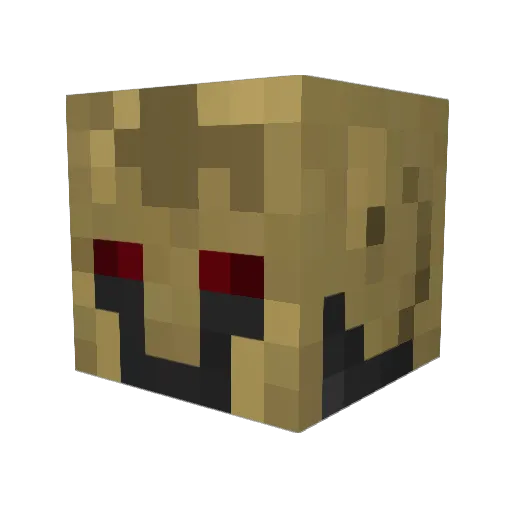 migitman150 Minecraft avatar head, 3D render
