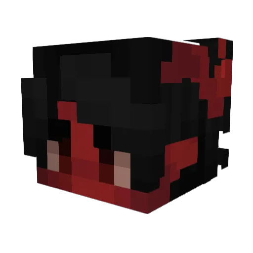 migman99 Minecraft avatar head, 3D render