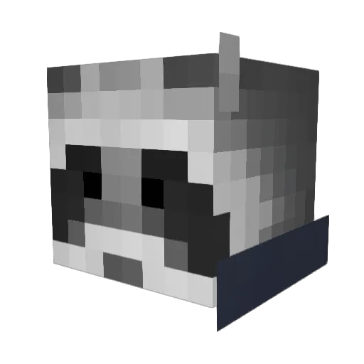 miguelbaza Minecraft avatar head, 3D render