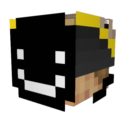 miguelchina Minecraft avatar head, 3D render