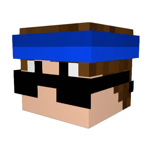miguelito2u5 Minecraft avatar head, 3D render