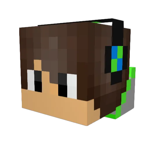 miguelj10 Minecraft avatar head, 3D render