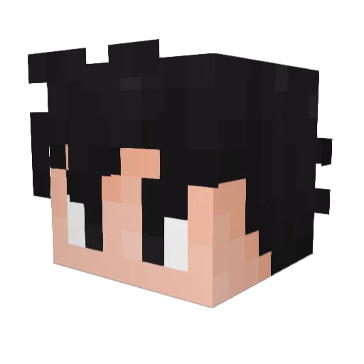 miguelsonia Minecraft avatar head, 3D render