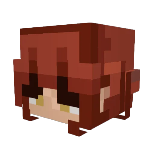 miguis117 Minecraft avatar head, 3D render