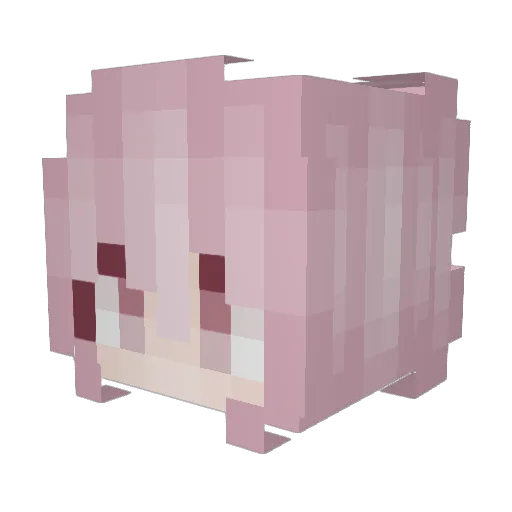 miha_1016 Minecraft avatar head, 3D render
