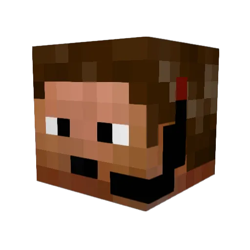 mihaa311 Minecraft avatar head, 3D render
