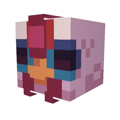 mihai0411 Minecraft avatar head, 3D render