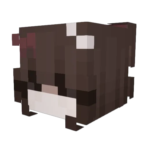 miichiilovly Minecraft avatar head, 3D render