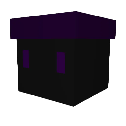 miicraa Minecraft avatar head, 3D render