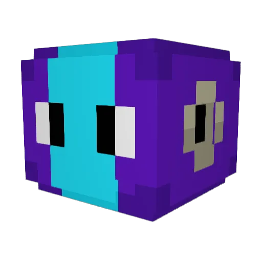 miiiiiikey Minecraft avatar head, 3D render