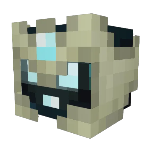 miiika2 Minecraft avatar head, 3D render