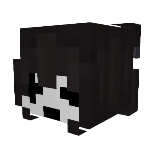 miimichu_ Minecraft avatar head, 3D render