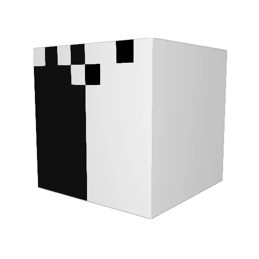 miinoiko Minecraft avatar head, 3D render