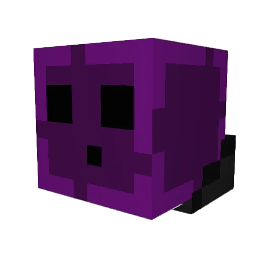 mijke56 Minecraft avatar head, 3D render