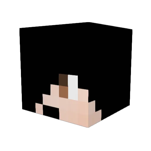 mik3jr Minecraft avatar head, 3D render