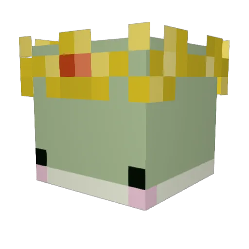 mikOkeh Minecraft avatar head, 3D render