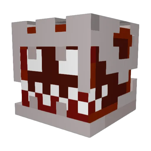 mika_333 Minecraft avatar head, 3D render