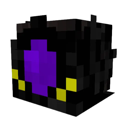 mikadoel Minecraft avatar head, 3D render