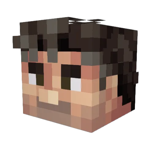 mikail_tankian Minecraft avatar head, 3D render