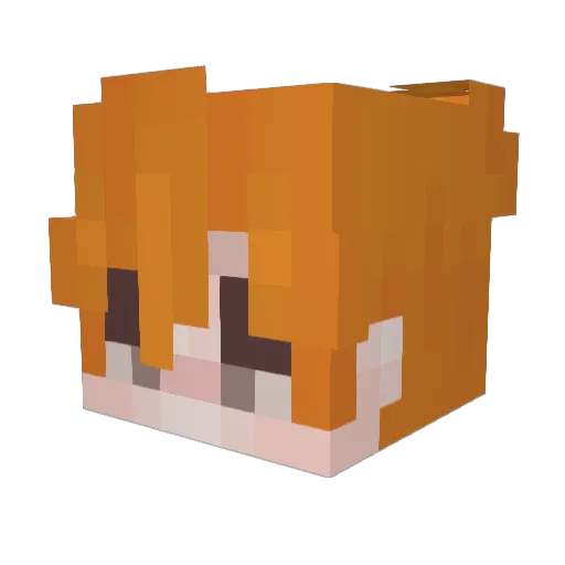 mike22652 Minecraft avatar head, 3D render