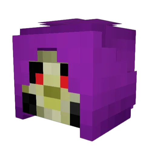 mike2312312 Minecraft avatar head, 3D render