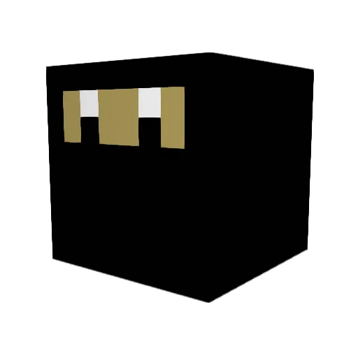 mike3201 Minecraft avatar head, 3D render