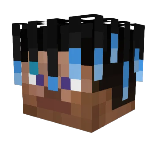 mike78148 Minecraft avatar head, 3D render