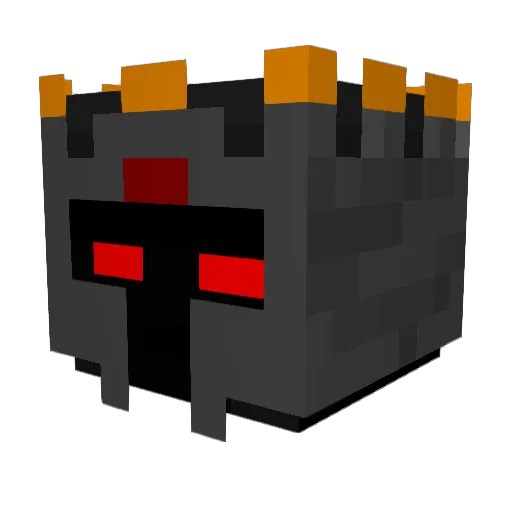 mike8994 Minecraft avatar head, 3D render