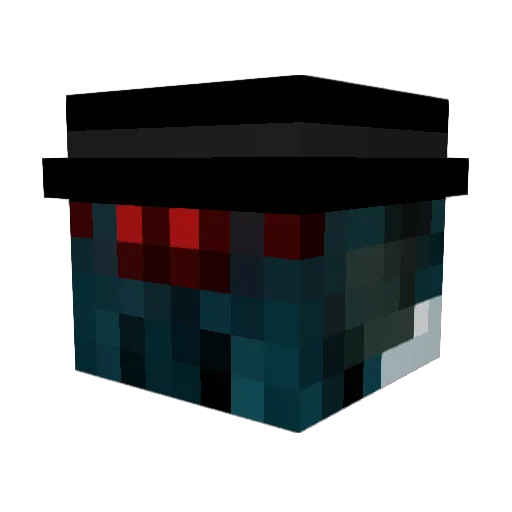 mike9271 Minecraft avatar head, 3D render