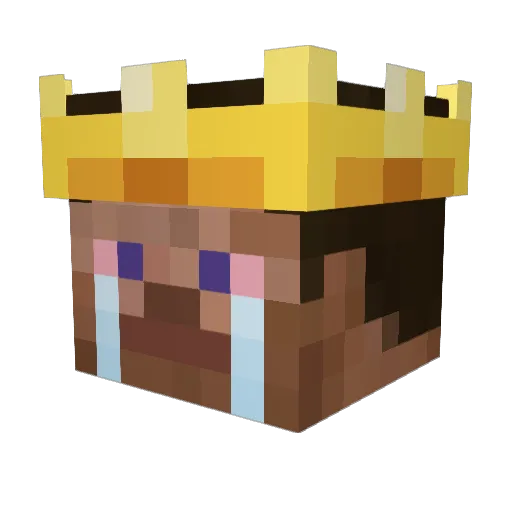 mikecoxitchy Minecraft avatar head, 3D render