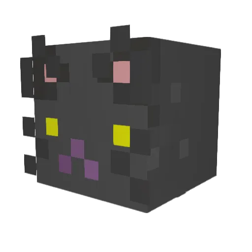 mikeezer Minecraft avatar head, 3D render