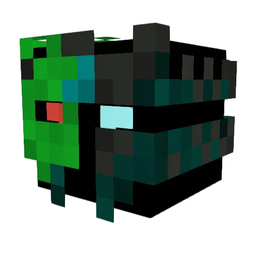 mikeghg346 Minecraft avatar head, 3D render