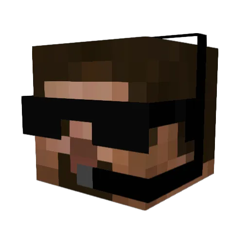 mikeguy12322 Minecraft avatar head, 3D render