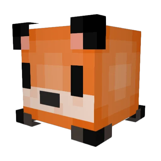 mikehild Minecraft avatar head, 3D render