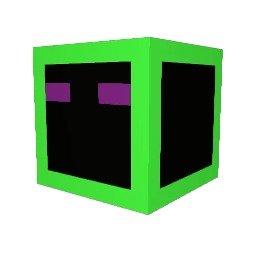 mikelarsen64 Minecraft avatar head, 3D render