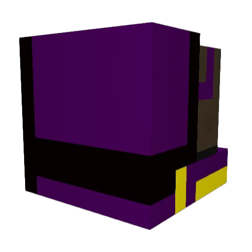 mikelev Minecraft avatar head, 3D render
