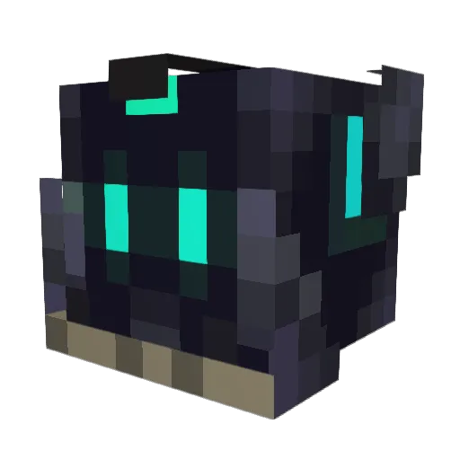 mikelmaque Minecraft avatar head, 3D render
