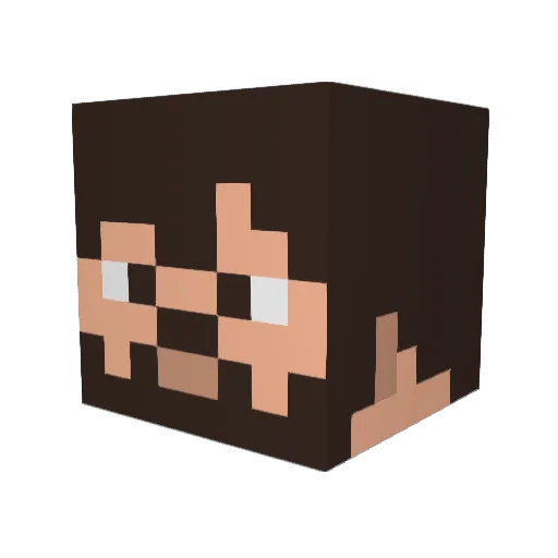 mikem5 Minecraft avatar head, 3D render