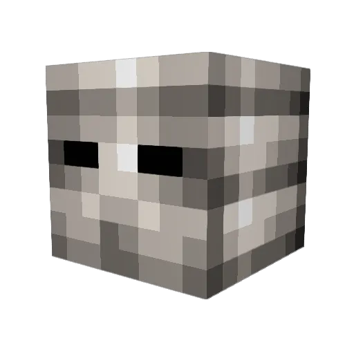 mikematt1 Minecraft avatar head, 3D render