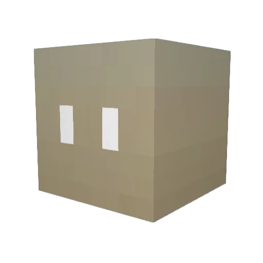 mikemc4_ Minecraft avatar head, 3D render