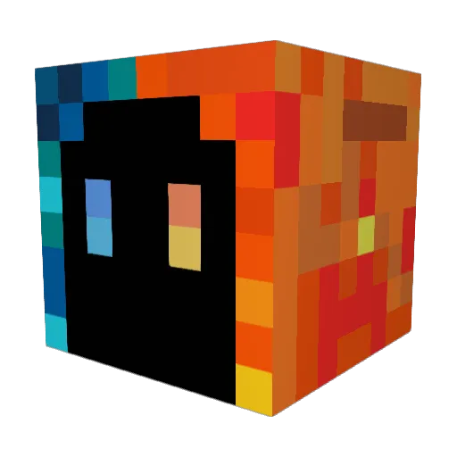 miketitan58 Minecraft avatar head, 3D render